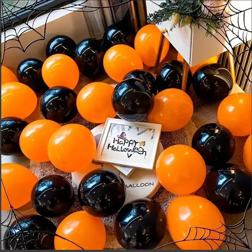 イベント・ハロウィン装飾|ハロウィン柄バルーンセット(50個)