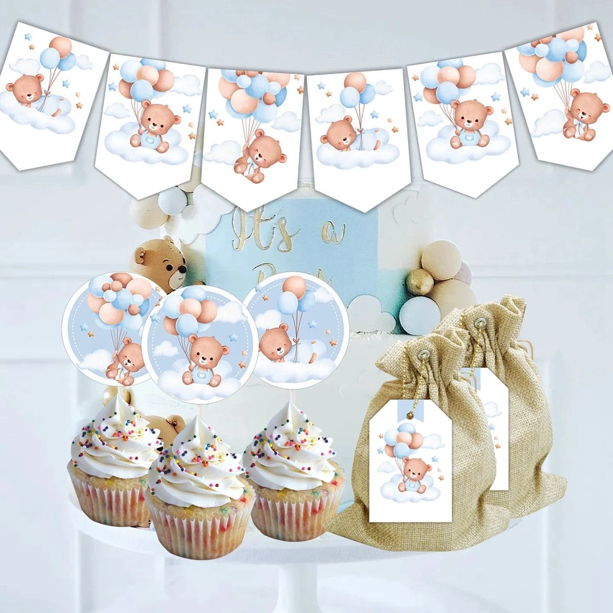 パーティー用装飾 バナー・ギフトタグ・ケーキ用装飾 誕生日・イベント用