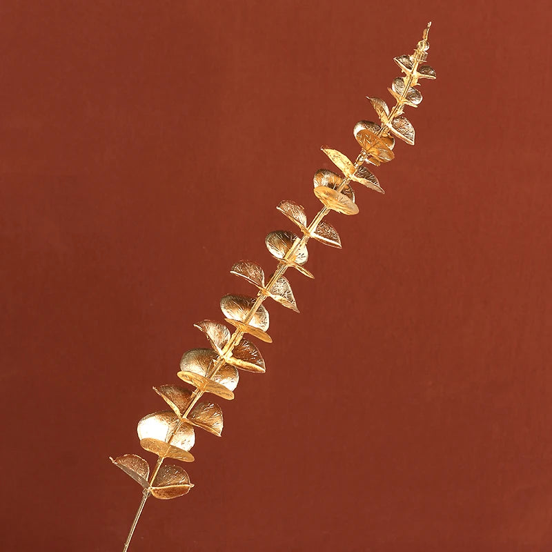 【造花インテリア用装飾】輝くゴールド インテリアフラワー