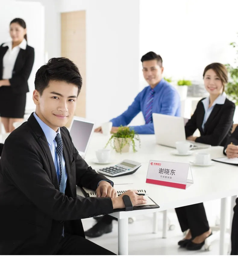 5個入りミニアクリルサインディスプレイホルダー