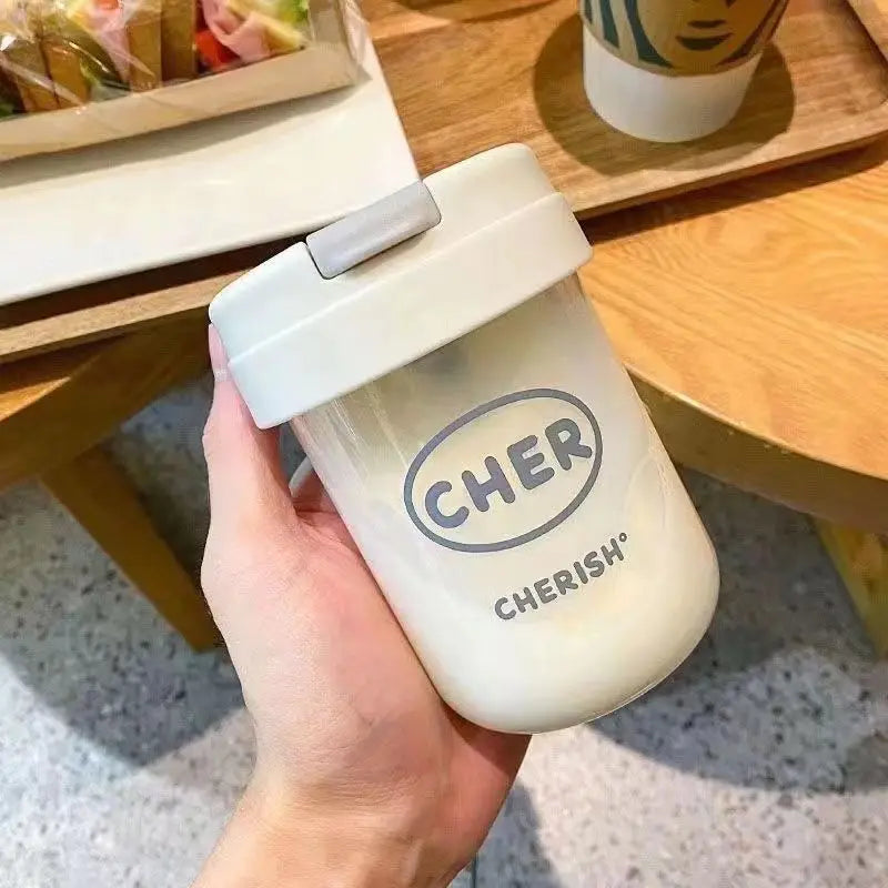 |イベント・ノベルティ用品 | かわいい子供用ストロー付きウォーターボトル |330ml