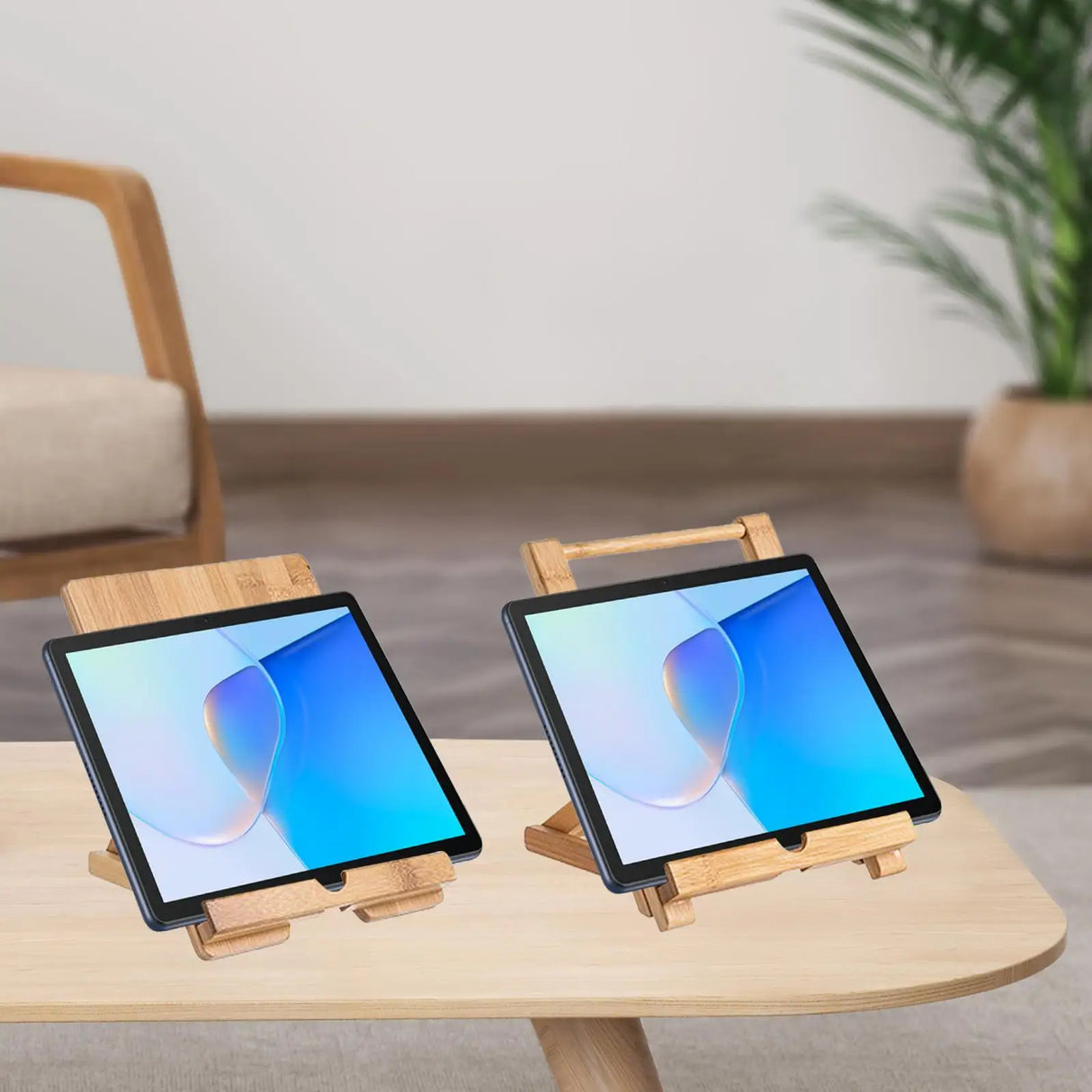 |イベント・ノベルティ用品 | 木製スマホスタンドホルダー デスクスタンド