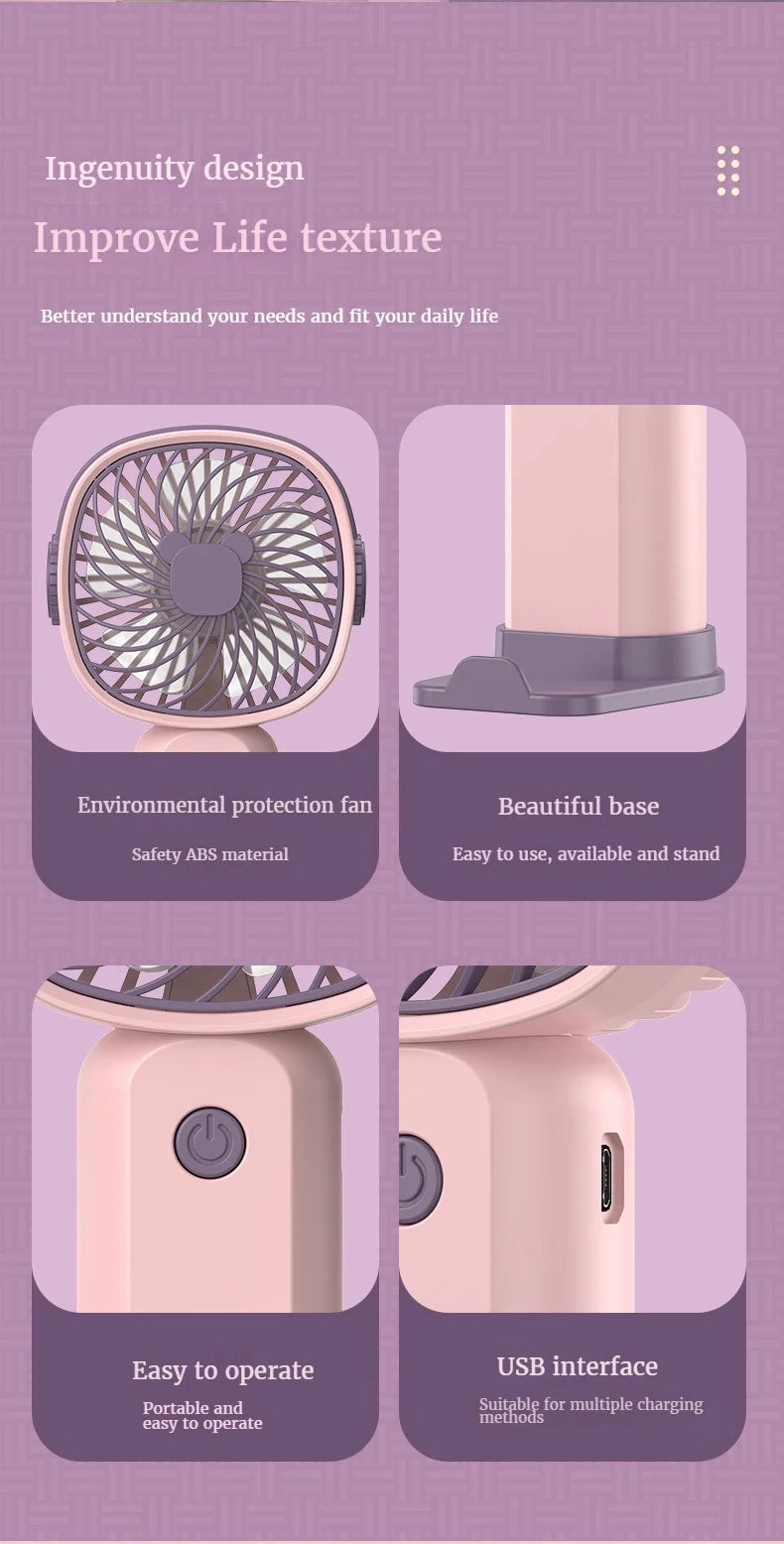 |イベント・ノベルティ用品 | USB充電 ポータブル多機能ミニファン