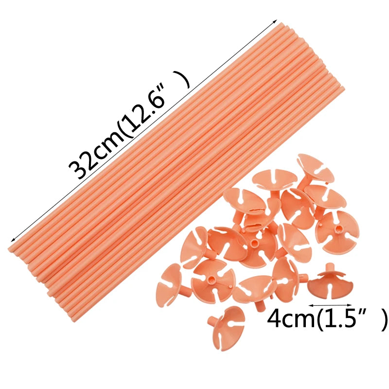 イベント・バルーン装飾|バルーン用スティック(10/20/30/50個)