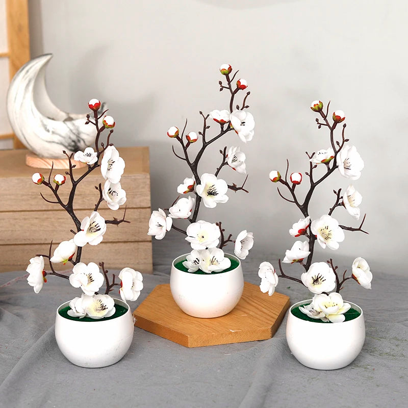 30cm人工観葉植物ミニ盆栽デコレーション