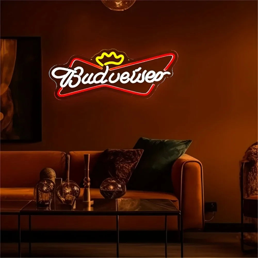 Budweiser ビールLEDネオンサイン(ネオン看板)