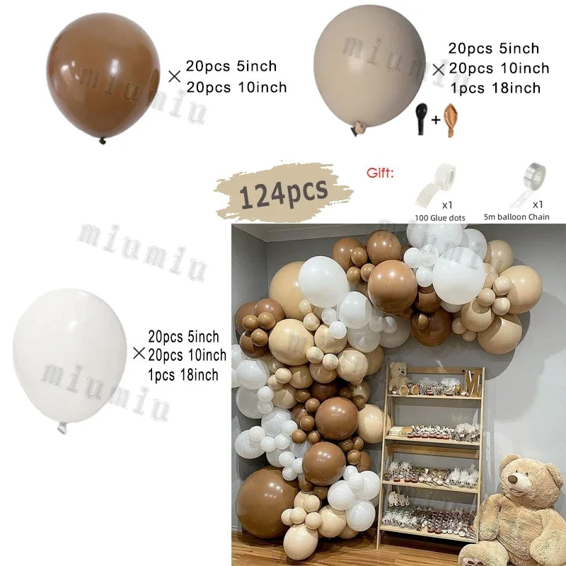 イベント・バルーン装飾 |アンティーク調カラーバルーンセット