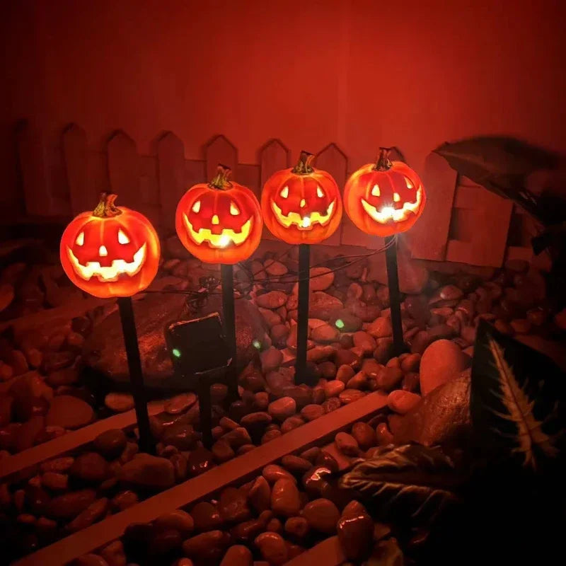 イベント・ハロウィングッズ|ソーラーパンプキンランタン屋外装飾ライト