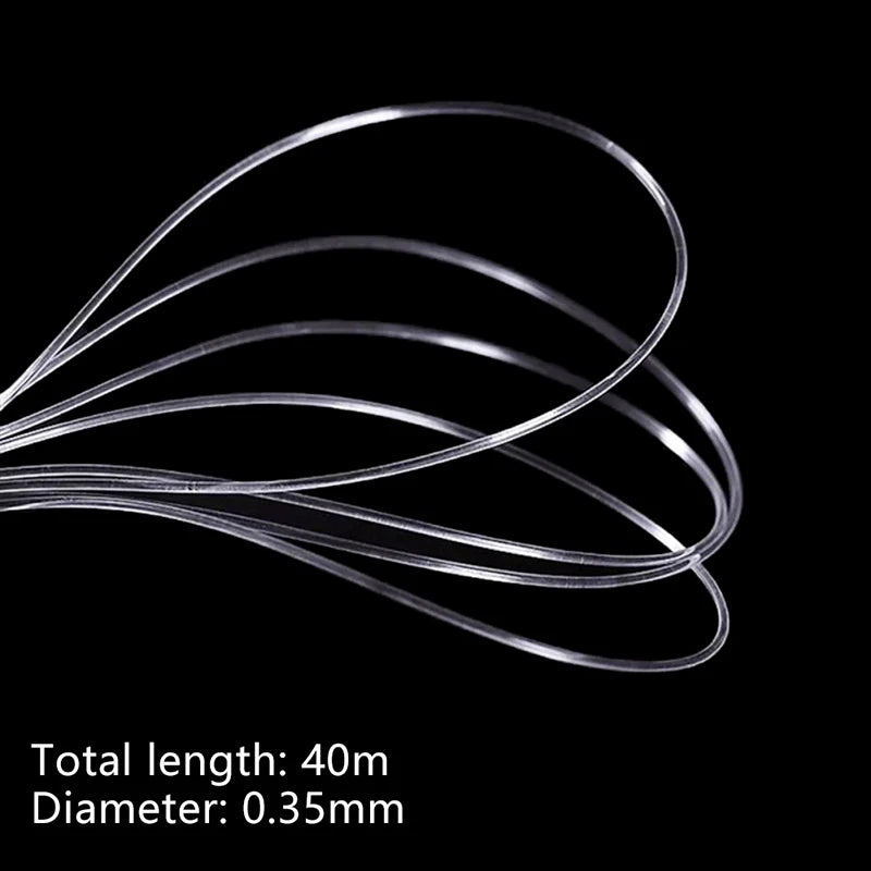 透明ナイロン糸 40m 吊り下げ用・デコレーション用
