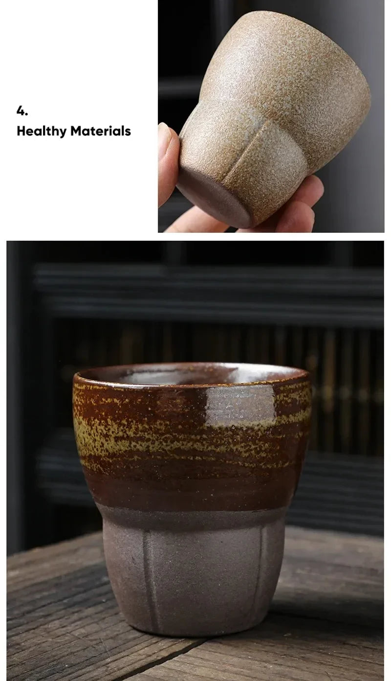 |イベント・ノベルティ用品 | 陶器製 陶芸品風デザインカップ | 150ml