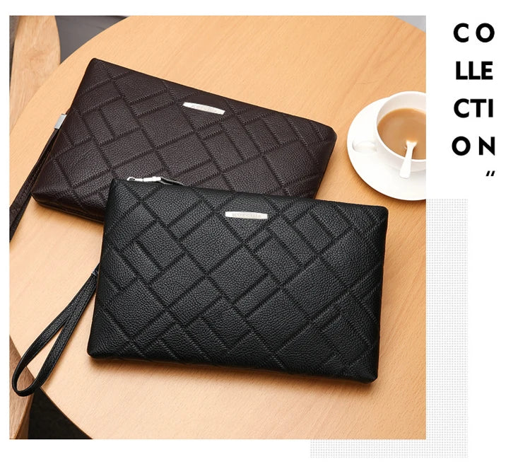 |イベント・ノベルティ用品 | メンズ高級本革ビジネスハンドバッグ | W28xH17xD2.5cm