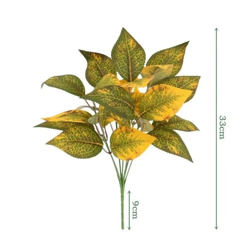 人工植物のデスクトップ装飾・フェイクグリーンの植物アクセサリー・プラスチックの花・屋外装飾