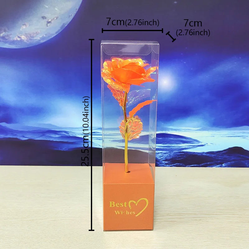 パーティー・インテリア装飾| カラフル造花ローズ(25.5c)