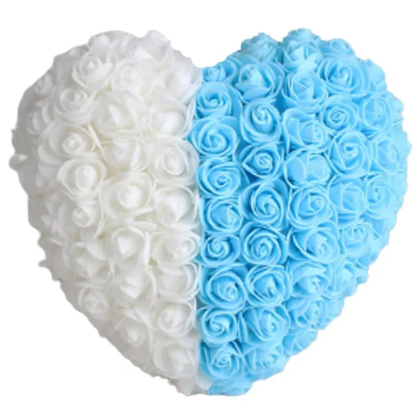 パーティー・インテリア装飾|造花ハート型ローズデコレーション(25c)