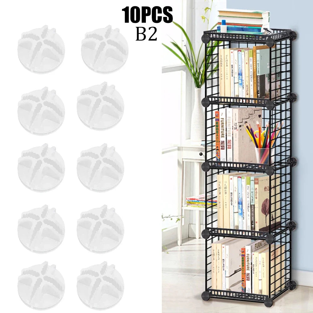 モダンなアイアンメッシュ 壁掛けディスプレイ