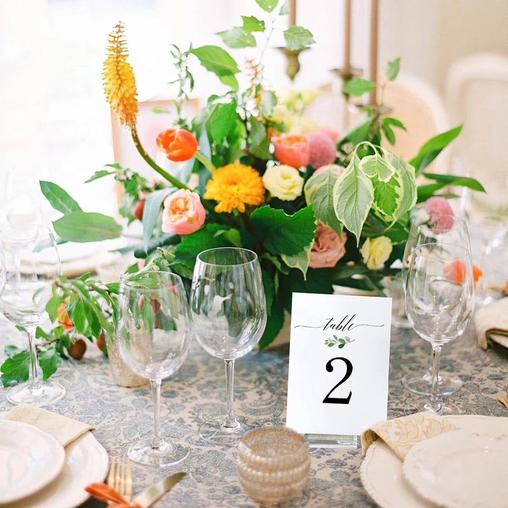 イベント・結婚式装飾|アクリルスタンド プレースカードホルダー 10個セット