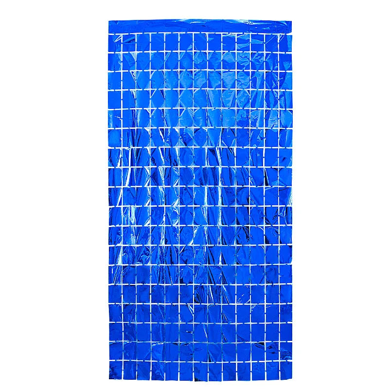 パーティー・インテリア装飾 キラキラ!ミラーボール風カーテン 単品 光反射