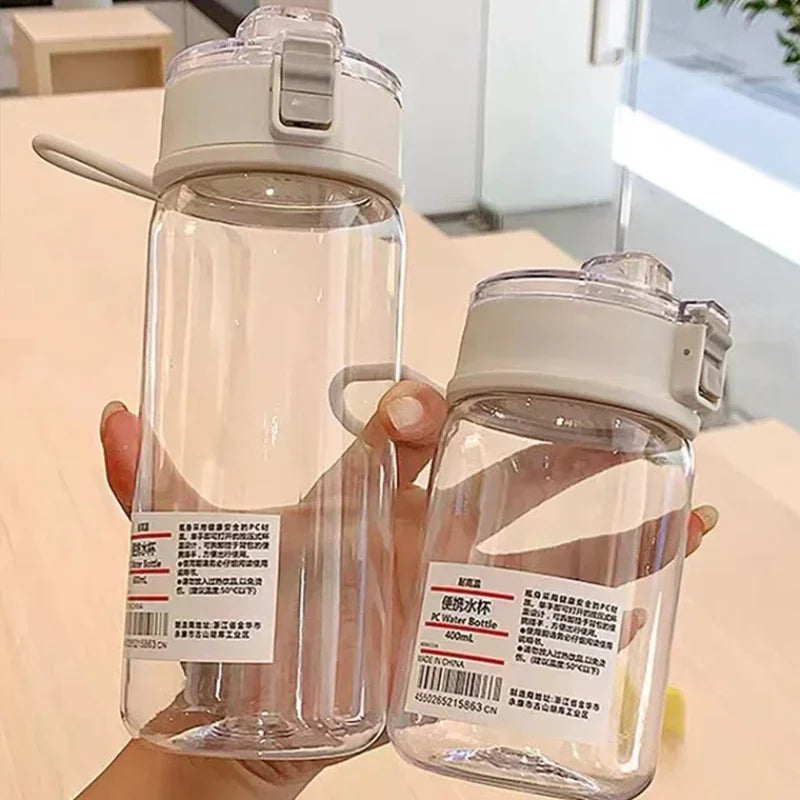 |イベント・ノベルティ用品 | 透明ポータブルウォーターボトル | 350ml〜800ml