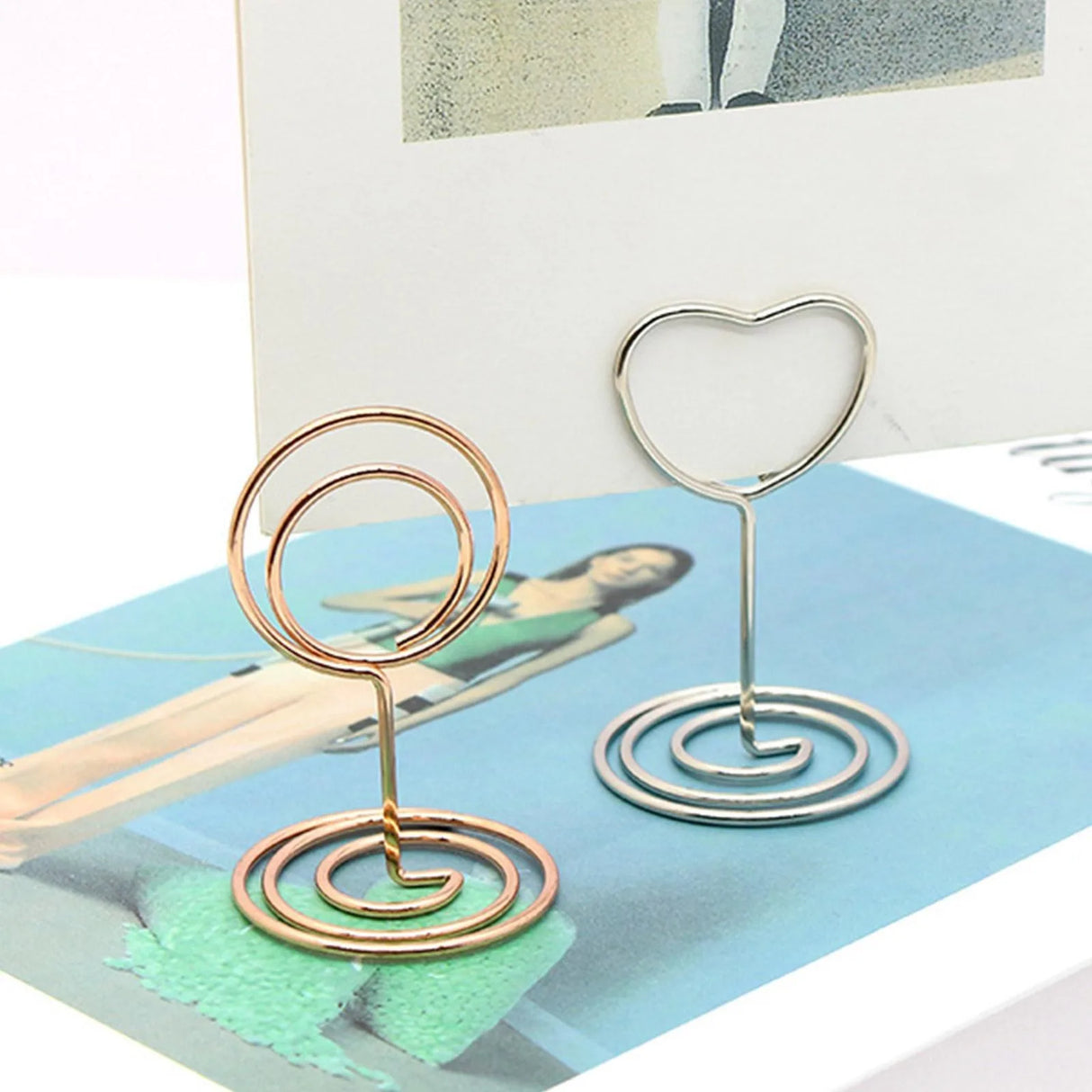 イベント・結婚式装飾|テーブルナンバーホルダー 20個セット ゴールド