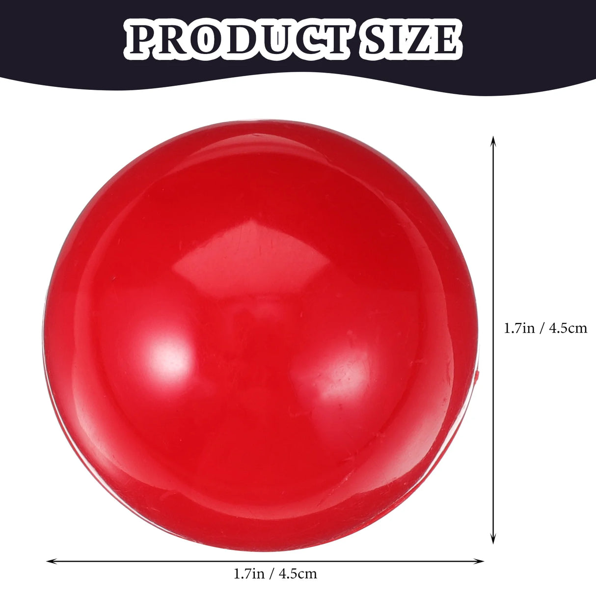 LED点滅 ピエロの赤い鼻 (5個セット)