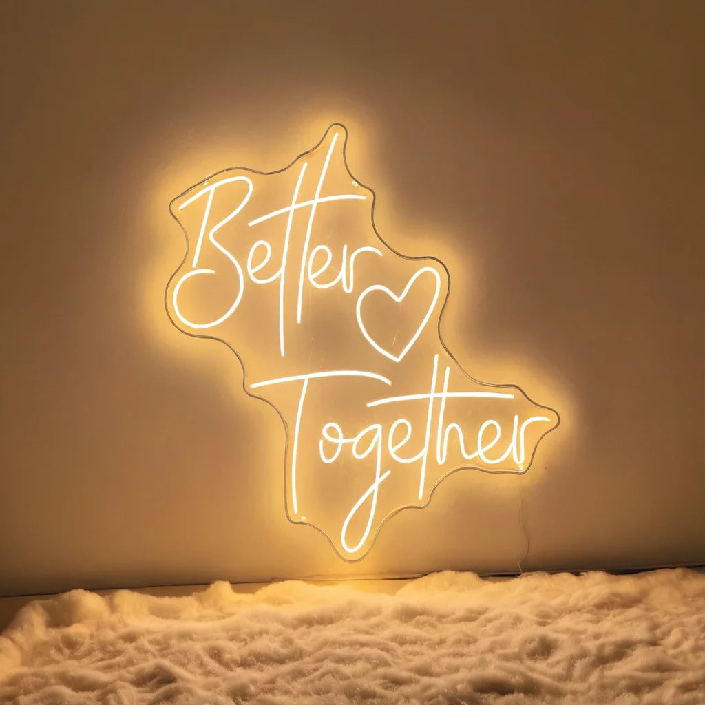 イベント・パーティ装飾 | ネオンサインLEDライト| W40xH29.8cm/W40xH35cm