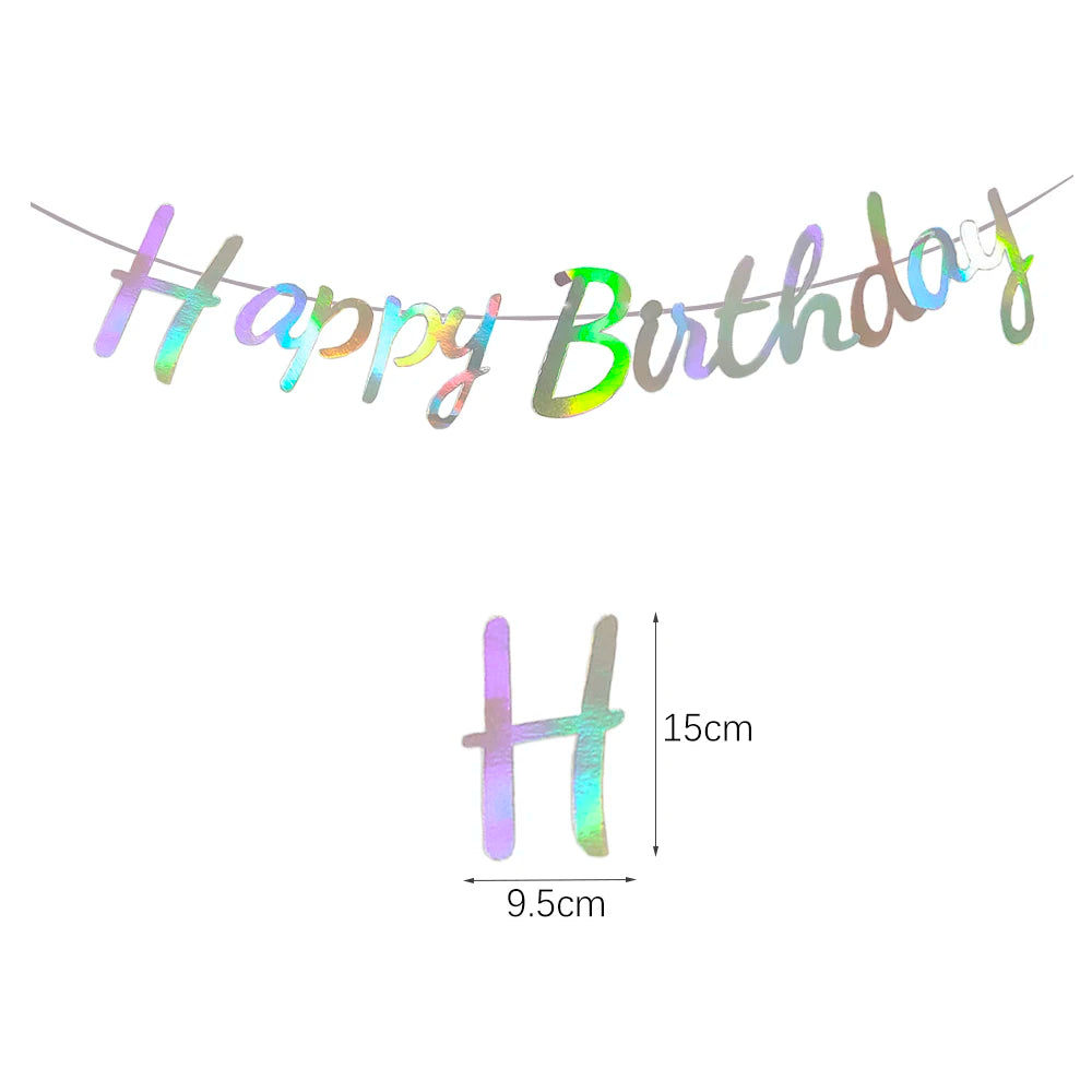 パーティー用装飾 誕生日用バナー 壁面装飾 華やか演出
