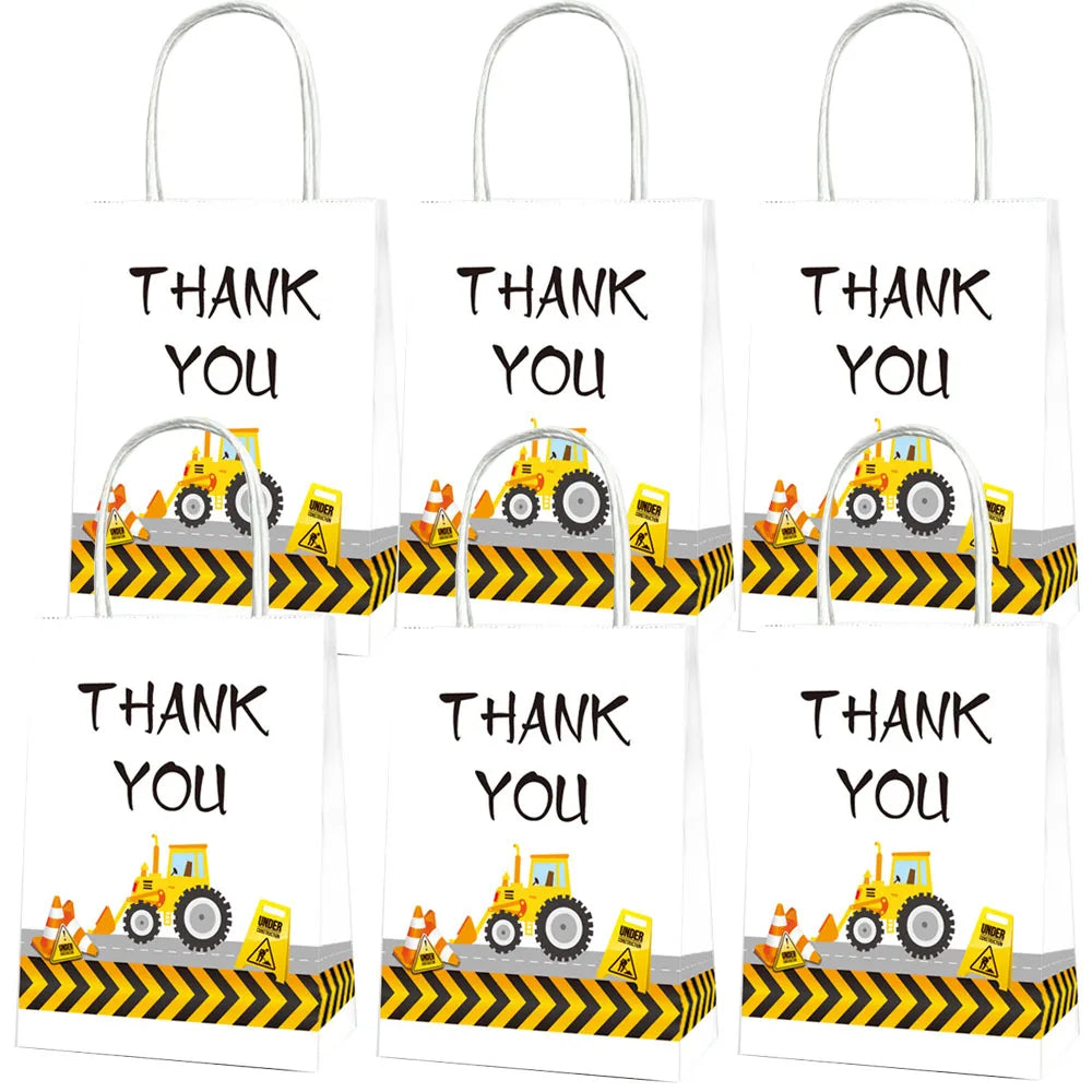 |ノベルティ用品 | はたらくクルマ柄ギフトバッグ | 21×16×8㎝