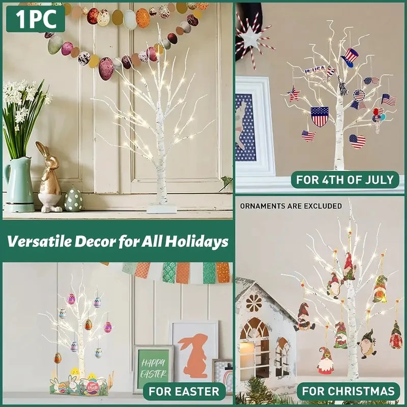 モチーフライト|イベント・パーティー装飾|LED 小枝ツリーライト(高さ60c)