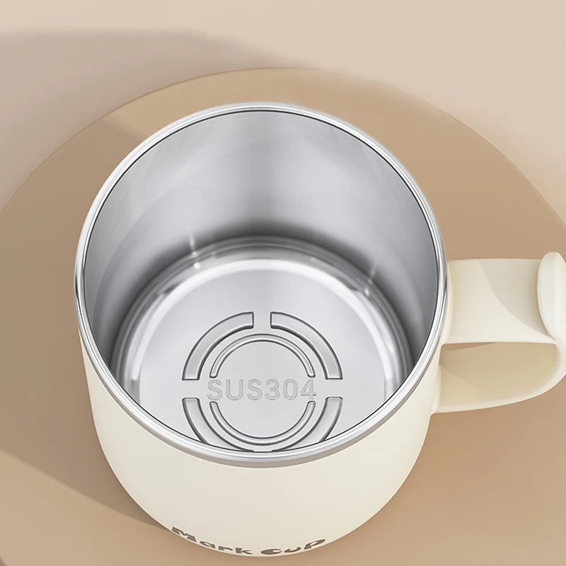 |イベント・ノベルティ用品 | 断熱ステンレス 茶葉フィルター付きマグカップ | 500ml