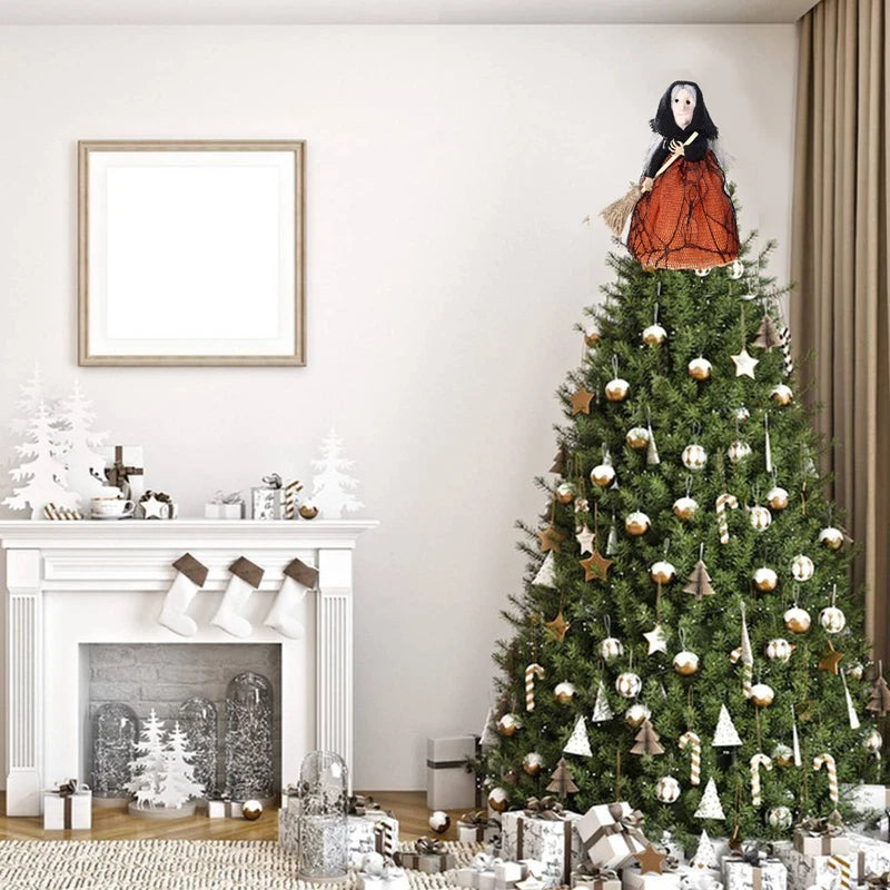 イベント ハロウィン・クリスマス|魔女ツリートッパー オーナメント