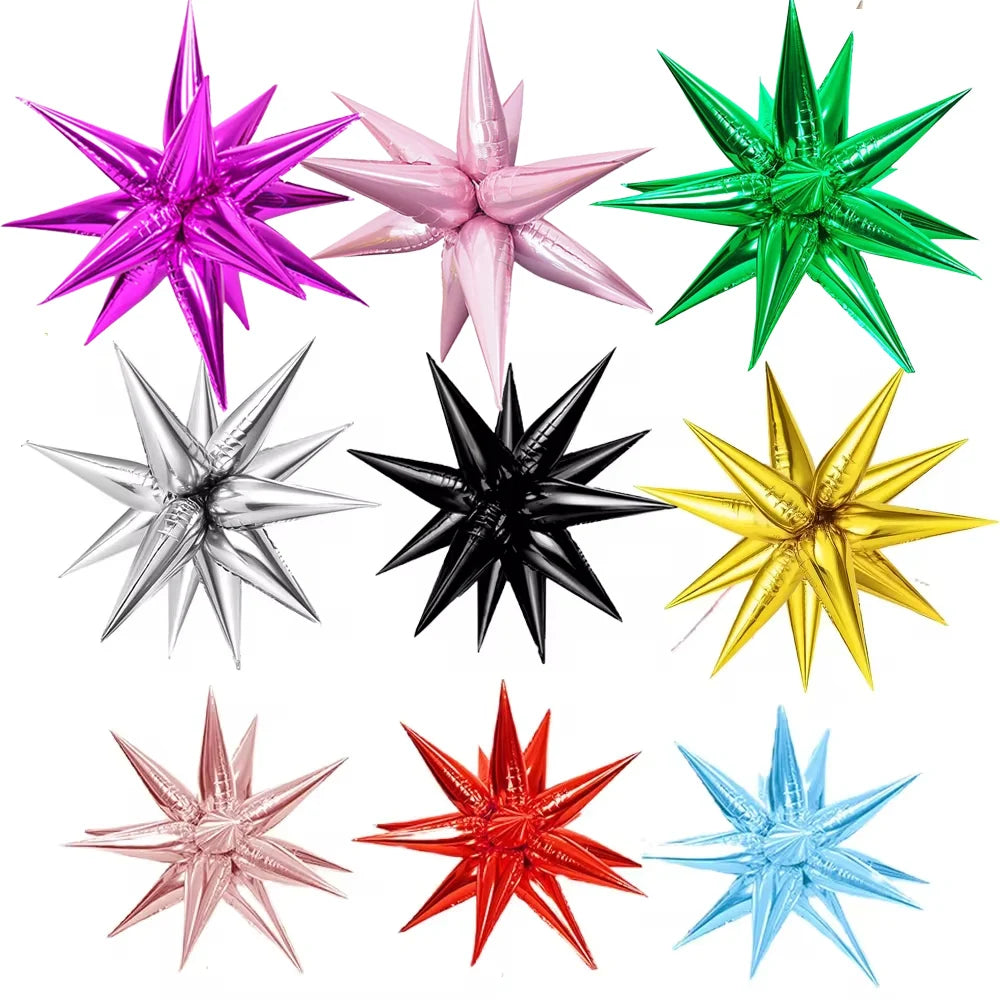 バルーン装飾 キラキラ型バルーン 2個/5個/10個 パーティー演出