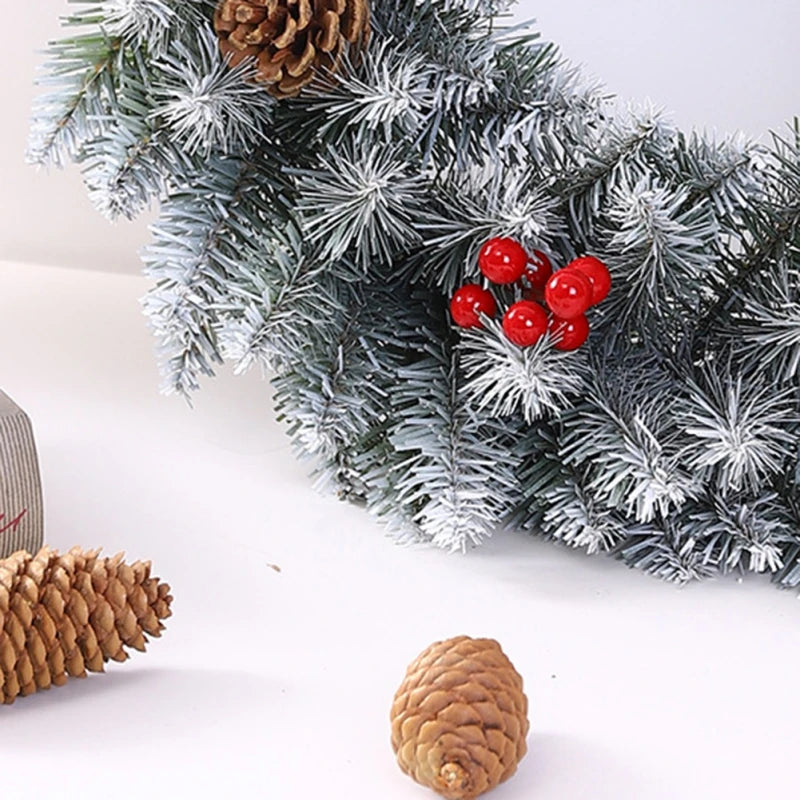 イベント・クリスマス装飾|松ぼっくりリース 壁掛け装飾