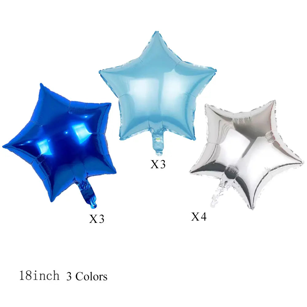 ゴールドスターホイルバルーン 18インチ