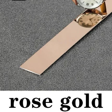 壁面装飾用 リアルなメタリックラインシート 幅1㎝~3㎝ ミラー仕上げ