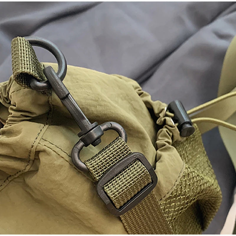 |イベント・ノベルティ用品 | 防水ナイロン大容量バケットバッグ| W16×H19×D16㎝