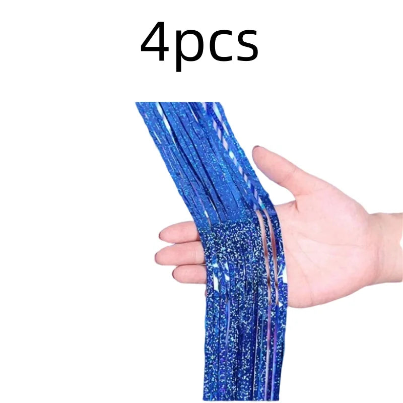 パーティー・インテリア用装飾 キラキラ!ホイル素材カーテン 誕生日用