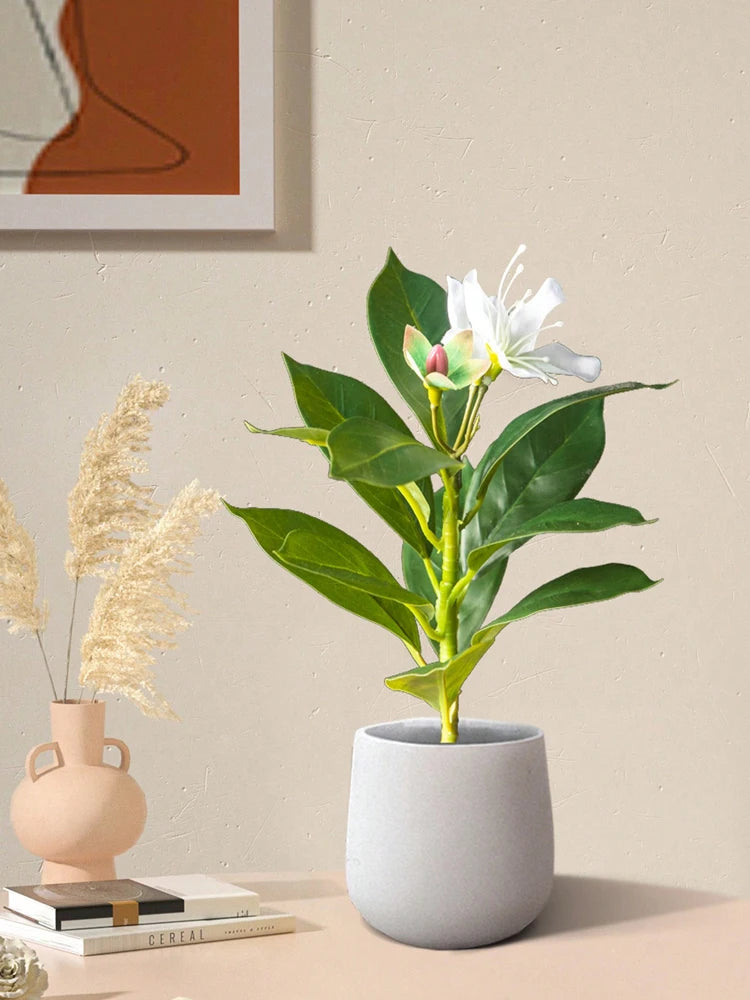 21~40cm・人工ツツジ・フェイクゴムの木・トロピカルヤシの葉