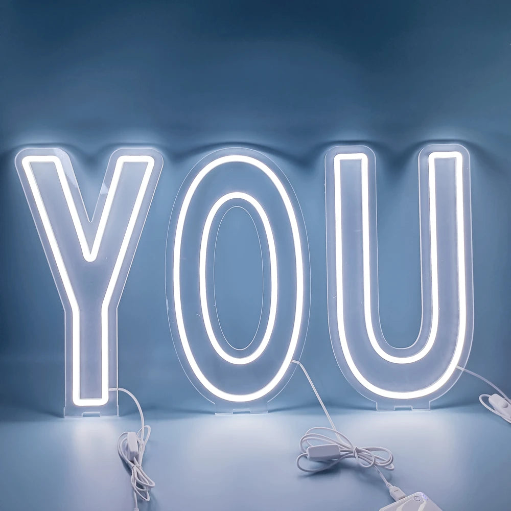 アルファベット型LEDライト USB電源タイプ