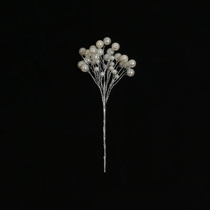 【パーティー・イベント装飾】 ミニパールフラワー造花ブーケ