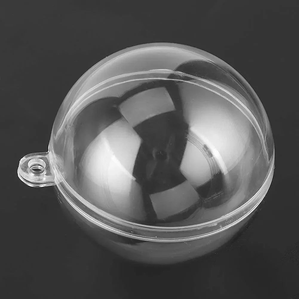イベント・クリスマス装飾|透明プラスチックボールオーナメントセット