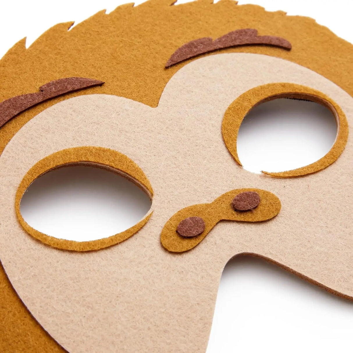 イベント・ハロウィングッズ|ジャングルアニマルフェルトマスク(子供用)