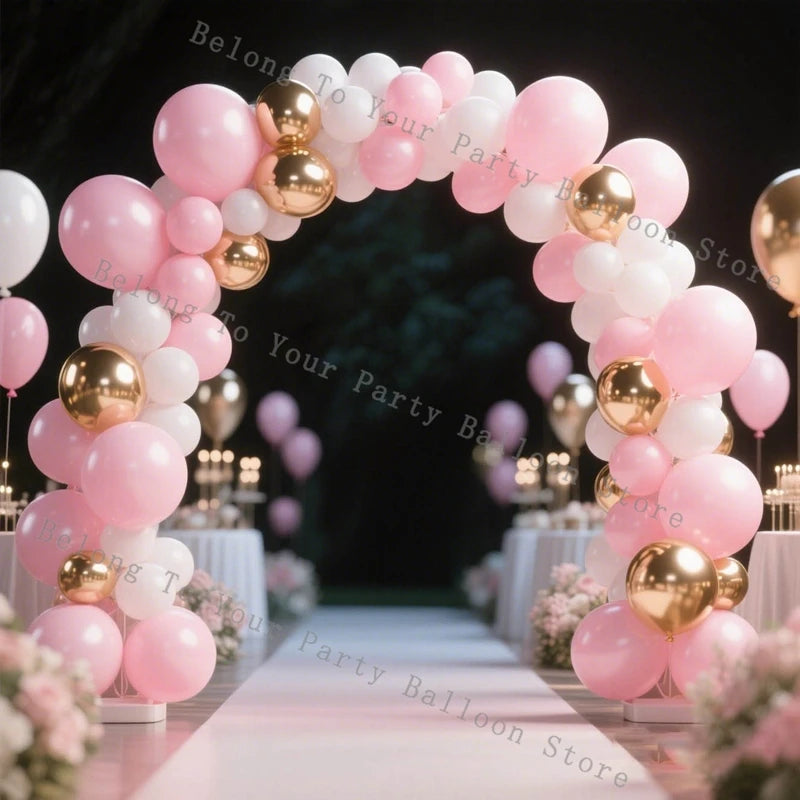 イベント・バルーン装飾 |マカロンカラーバルーセット| 101個