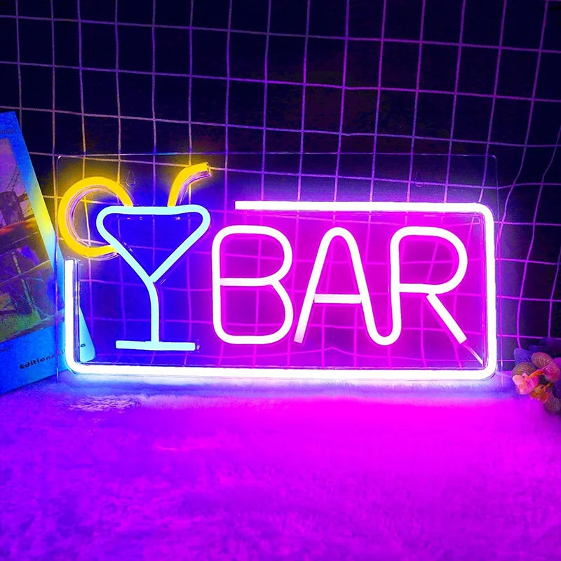 BAR LEDネオンサイン(ネオン看板)