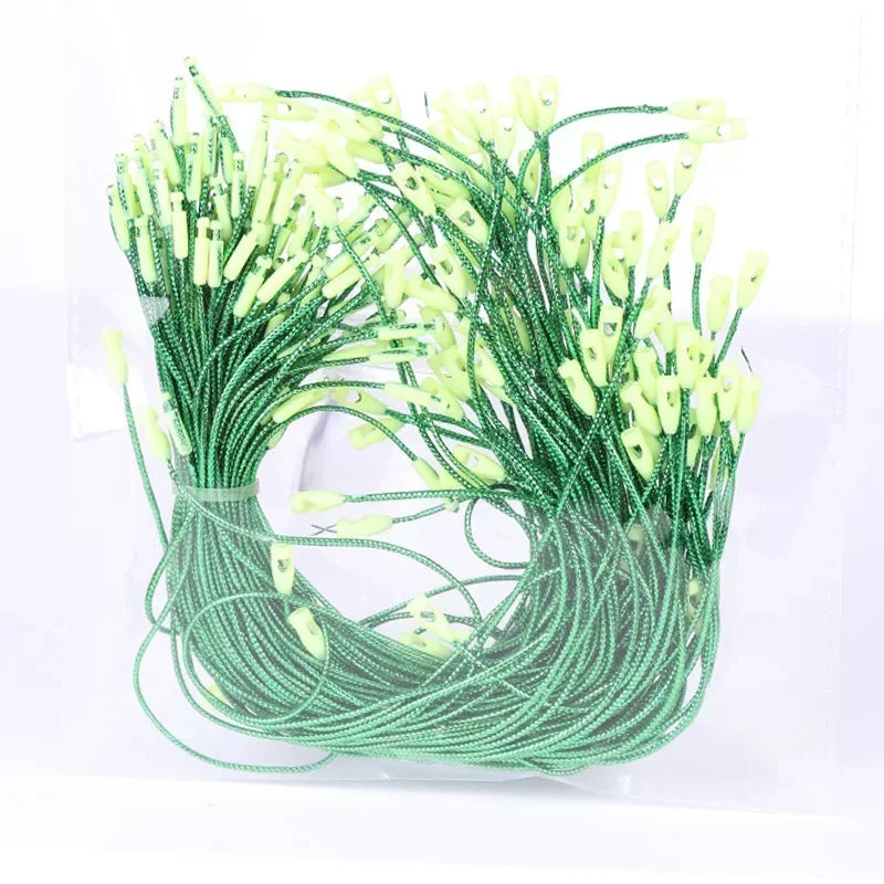 【装飾・手芸用】クリスマス装飾用 20cmポリエステル紐(100本セット)