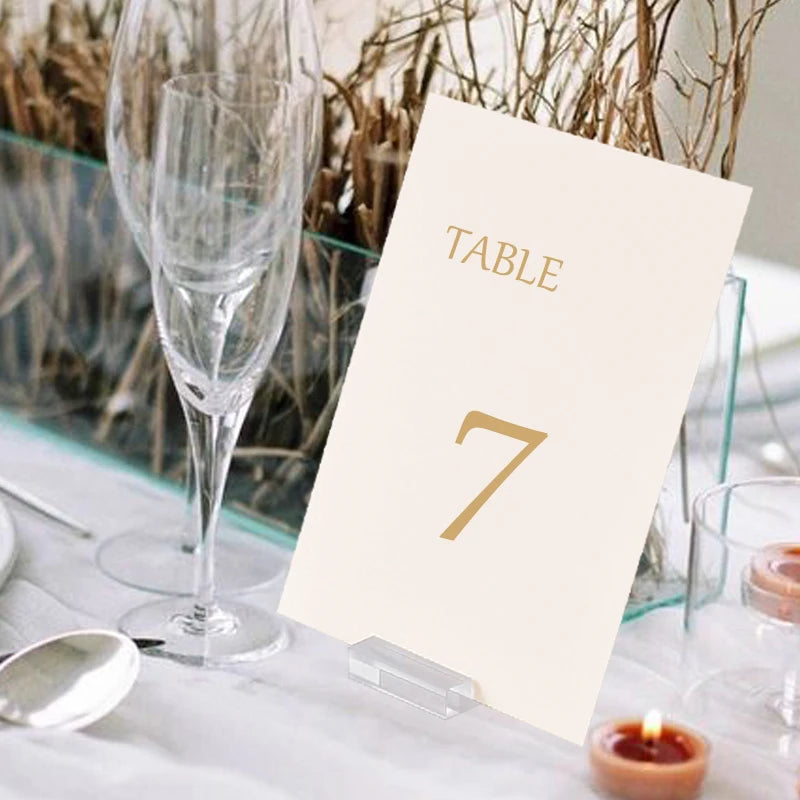イベント・結婚式装飾|アクリルスタンド カードホルダー 10個セット