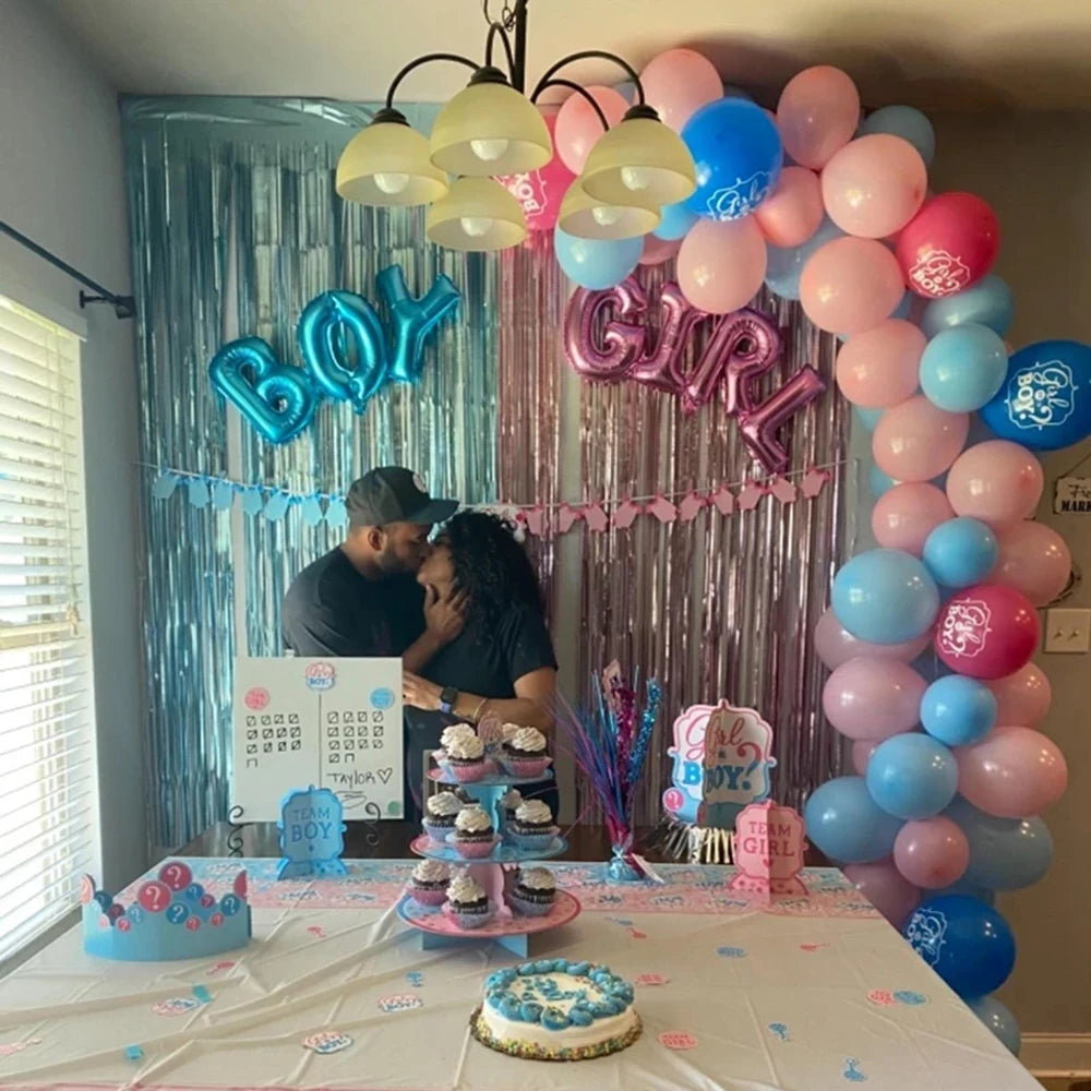 パーティー・インテリア用装飾 キラキラ!カーテン/バルーン/カーテン&バルーンセット