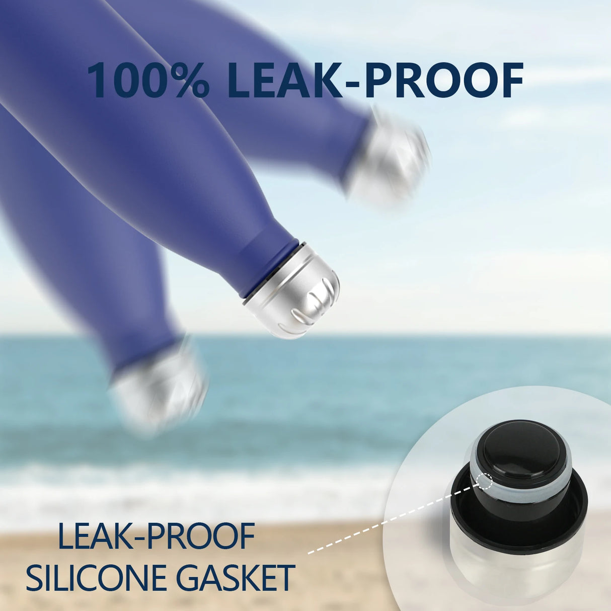 |イベント・ノベルティ用品 | ステンレス魔法瓶スポーツボトル | 500ml