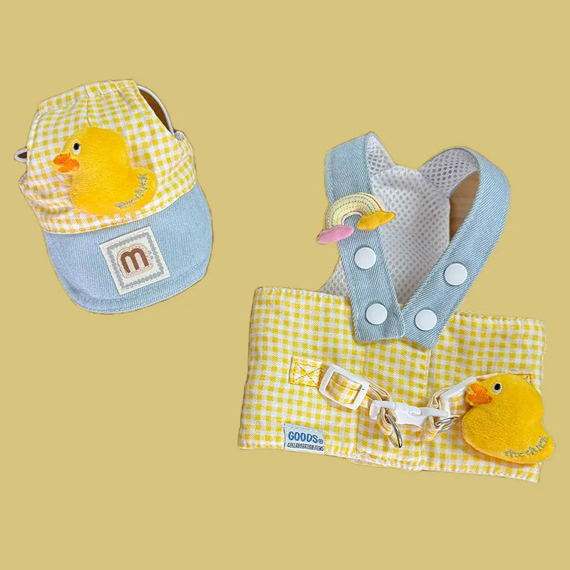 小型・中型犬用ペットハーネスリーシュセット