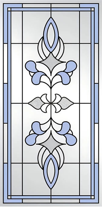 【UVカット・静電気吸着タイプ】ステンドグラス風 ウィンドウフィルム(モダン柄6パターン)