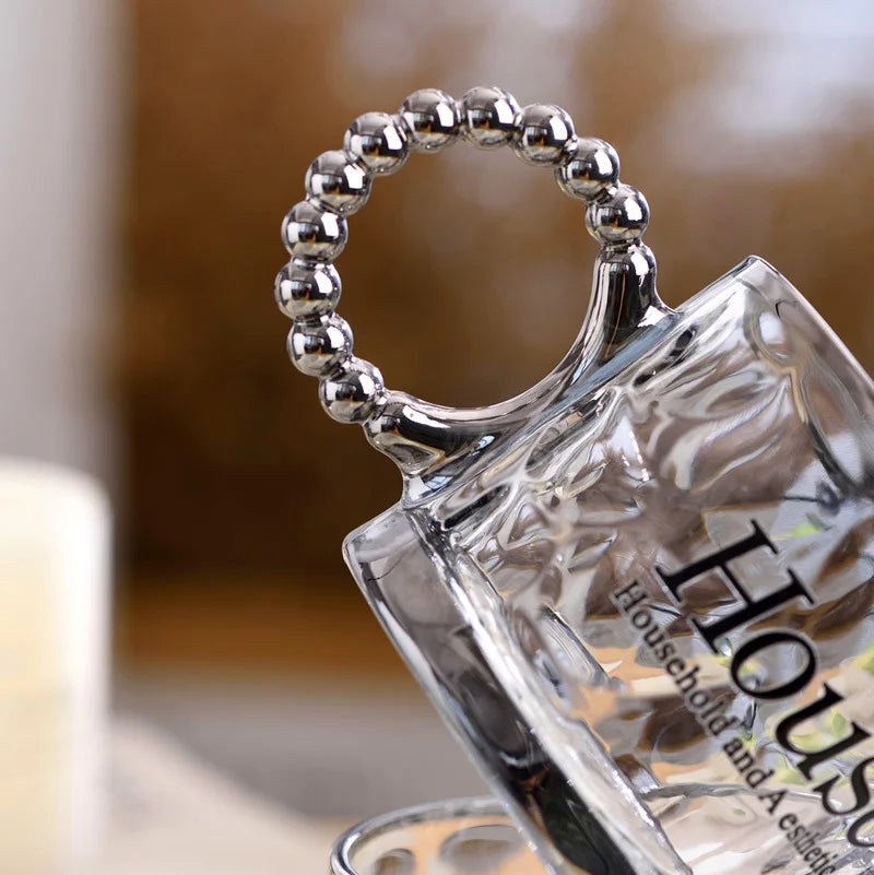 |イベント・ノベルティ用品 | 耐熱 氷カットガラス製マグカップ | 300ml